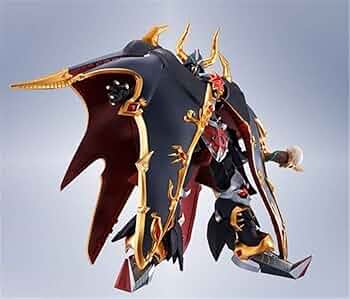 BANDAI - L ROBOT魂サタンガンダム＝モンスターブラックドラゴン METAL ROBOT魂 ＜SIDE MS＞ サタンガンダム＝モンスターブラック